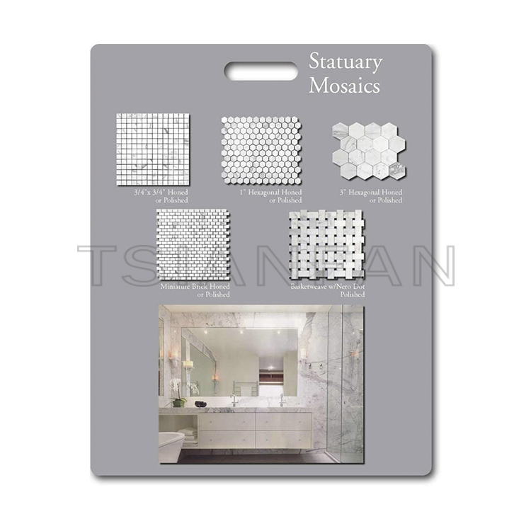 Showroom Customize MDF board for mosaic tile sample displays PF005-47