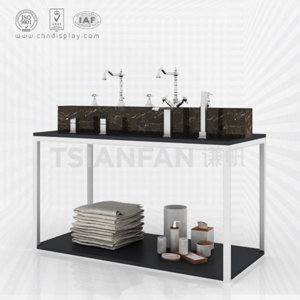 bathroom accessory display rack/metal display rack-vl2019