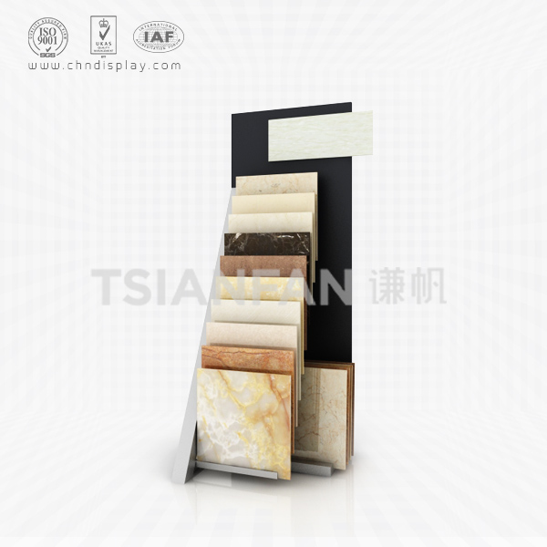 simple ceramic tile display rack, tile stores-e2004