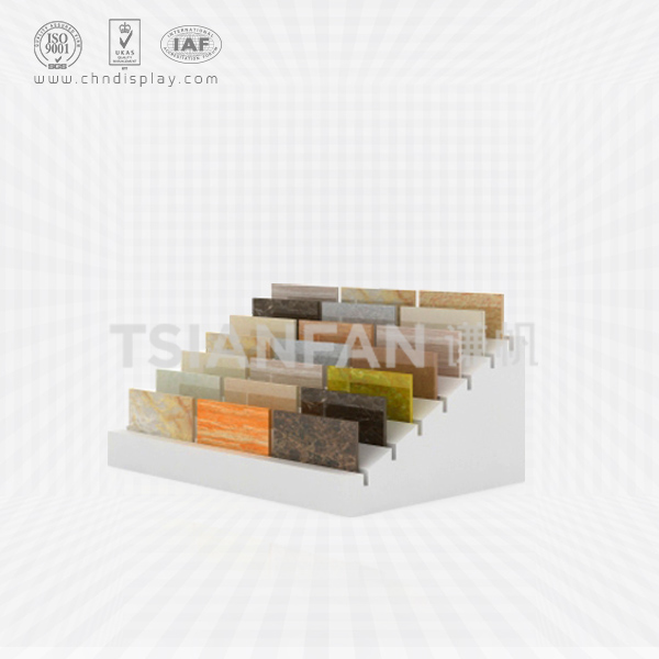 ceramic tile countertop display rack simple sample block-e2034