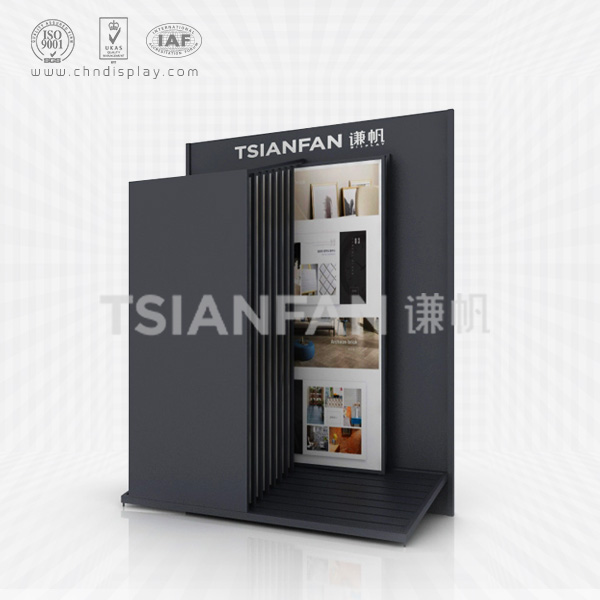 ceramic tile showcase display,placed against the wall-ct2022