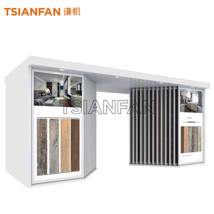 pull-out ceramic tile display rack-ct912