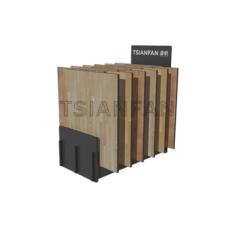 display racks for wood flooring,hand panel slot displays-we032
