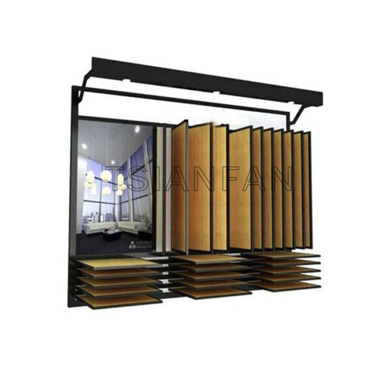 tile showroom racks and boards display rack stand-wz917