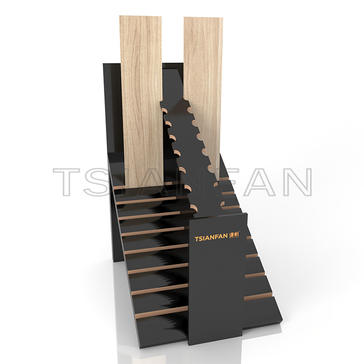 Hand Panel Slot Displays Wood Flooring Display Rack -WE028-WE028