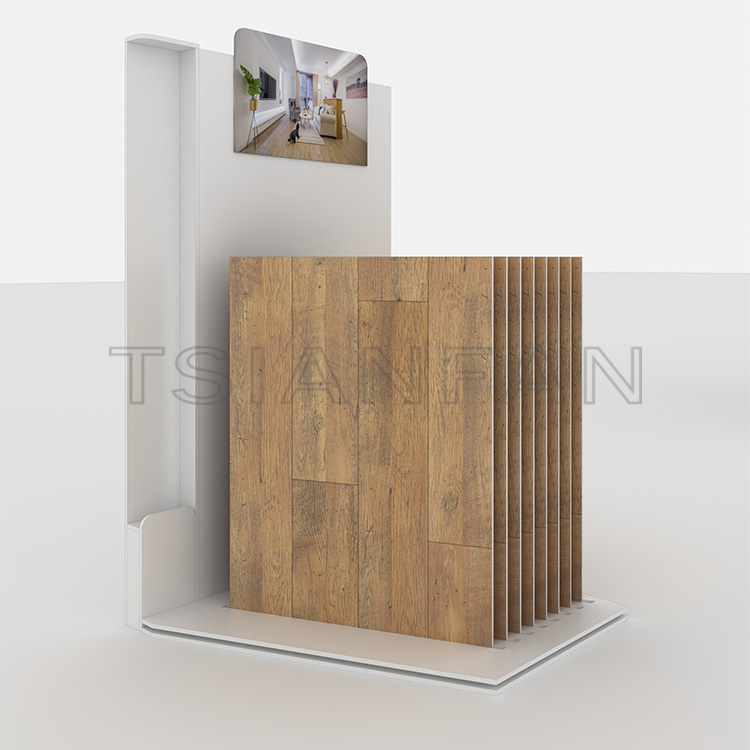 hardwood flooring display racks-WE809