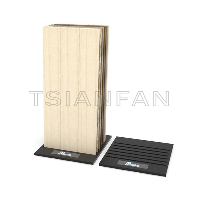wooden floor stand hardwood tile rack-WE993