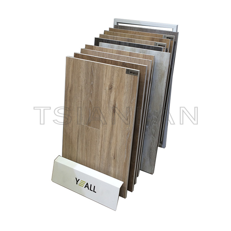 hardwood laminate flooring display standing-WE1004