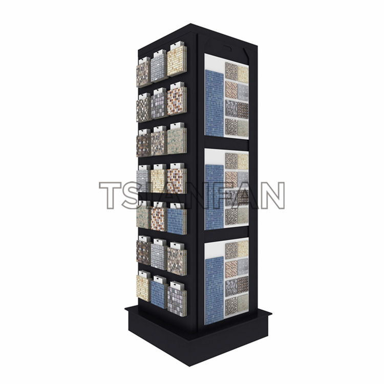 mosaic samples showroom display shelf-ML068