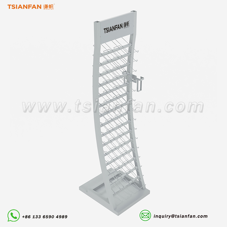 quartz stone flooring tower for sale grey metal rack-SRL017