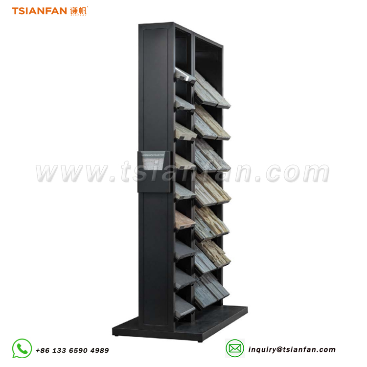 Cultural stone shelf outdoor natural stone display cabinet design