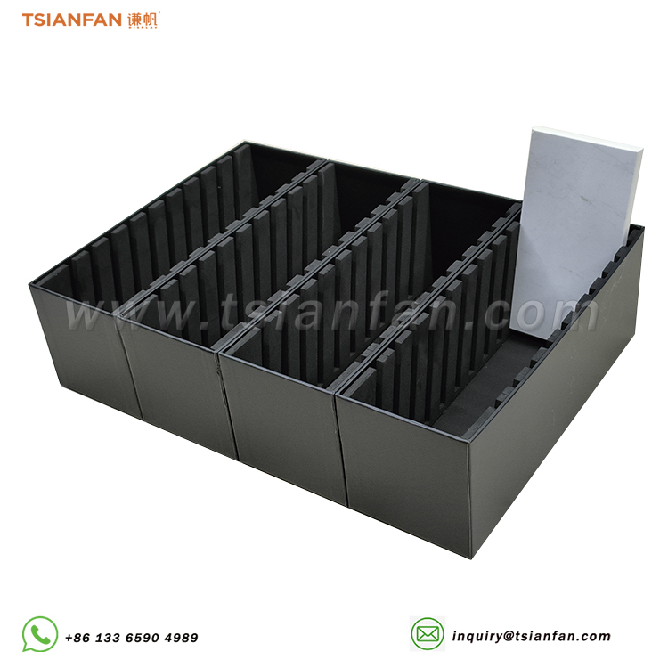 High-Quality Cardboard Sample Presentation Boxes Stone simple case