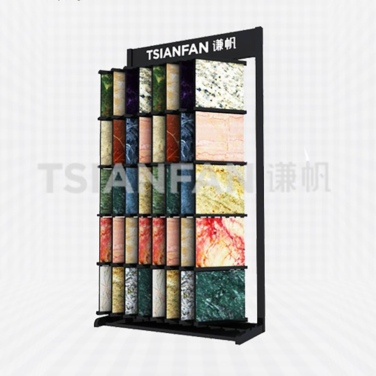 granite sample flip display shelves-sg2005