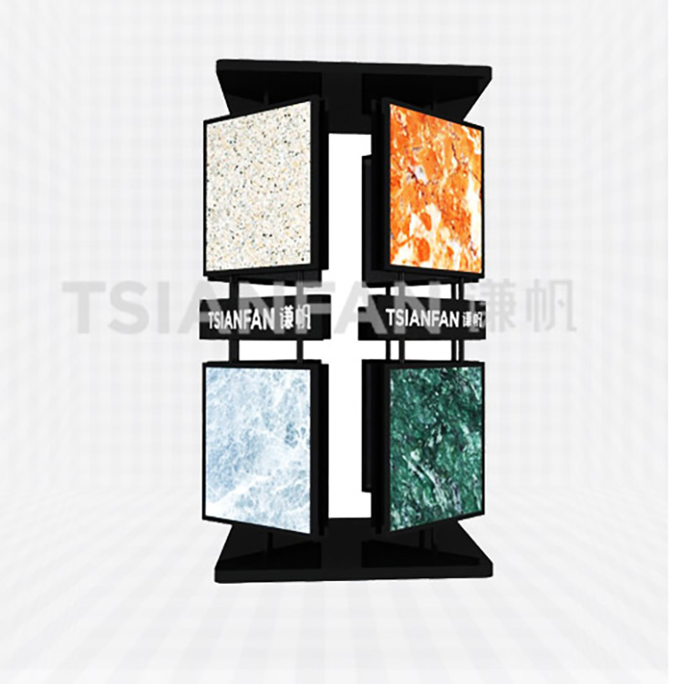marble granite rotating display stand,trade fairs customized products-sg2011