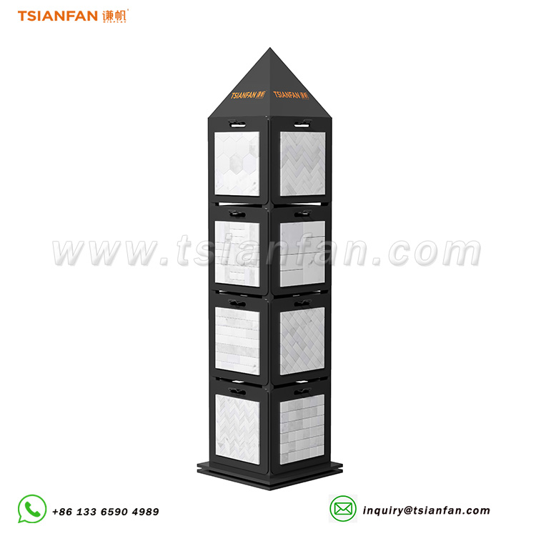 2024 new environmentally friendly cast stone display tower-sw122