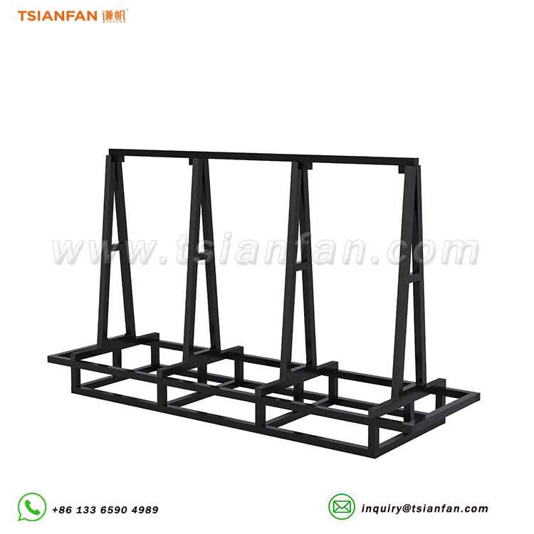 A frame sandstone board stand black mobile display frame-SD150