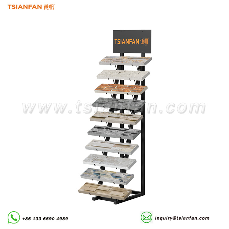 Natural stone slab display rack boutique mass customization factory direct sales-SW120