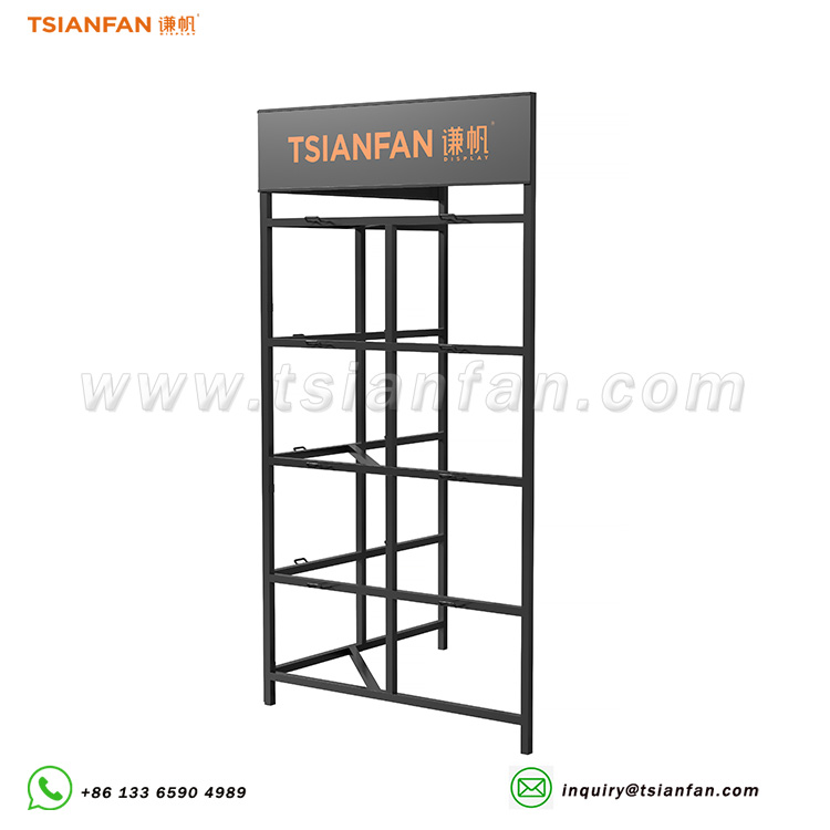Mass customized natural stone sample plate display rack factory direct sales-SW121