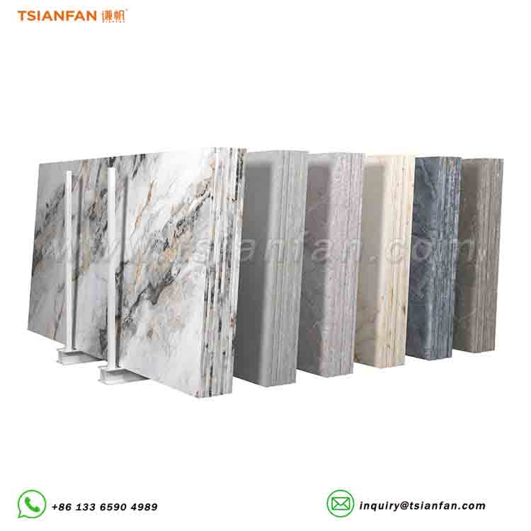 large granite stone slab display racks-SD021