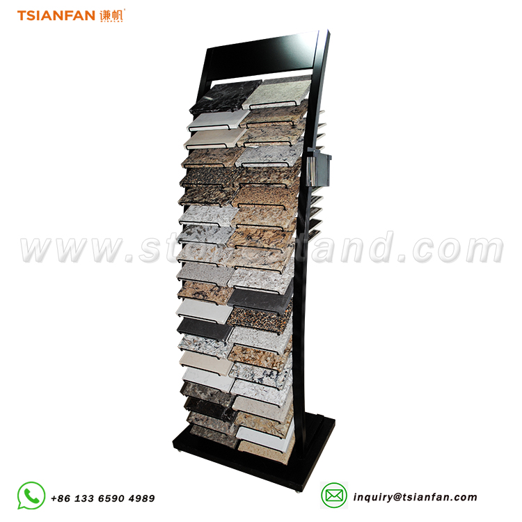 premium granite tiles display rack