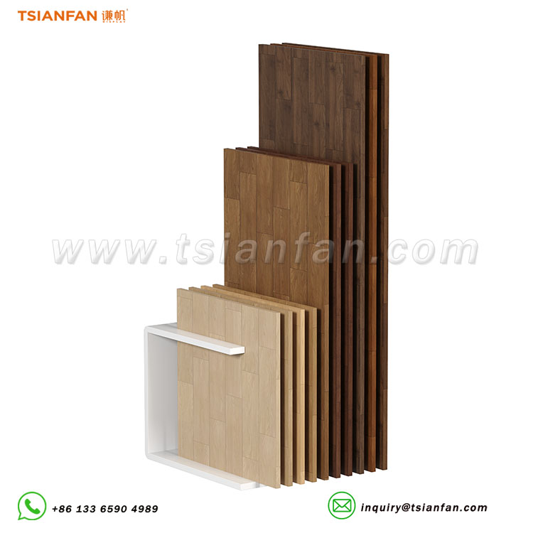 Innovative Display Stands for Wood Floor Showcases-WE014