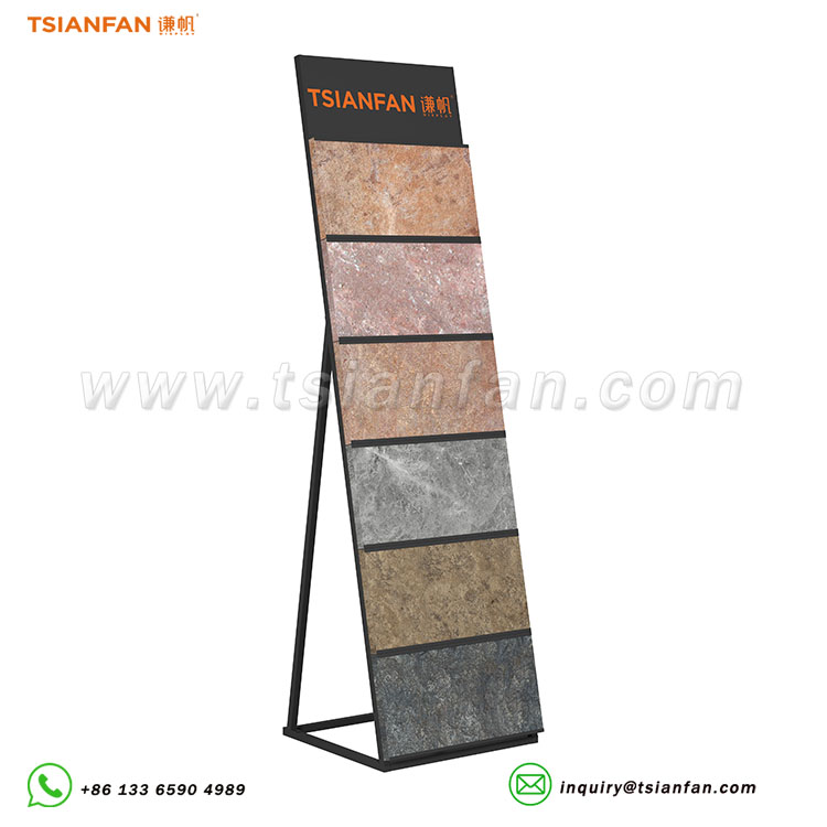 Premium Natural Stone Display Stands for Showrooms-SW366