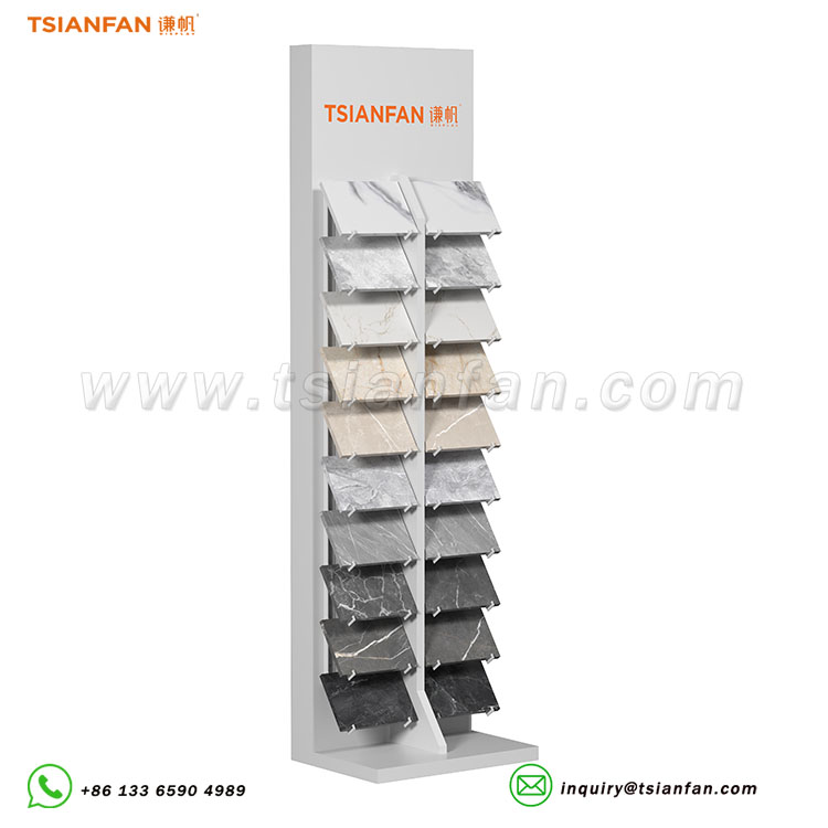 High-Quality Stone Display Rack Ceramic Tile Display Stand-SRL097