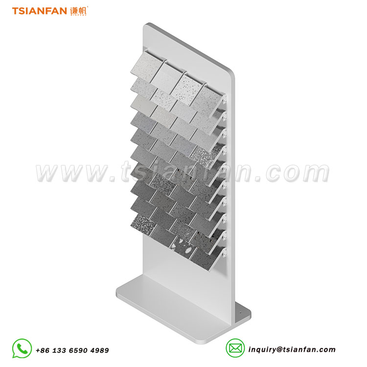 Granite Display Rack Showroom Marble Display Stand-SRL036