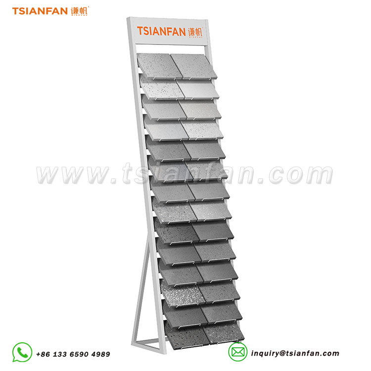 Artificial Stone Display Stand Durable Display Rack Solutions-SRL050