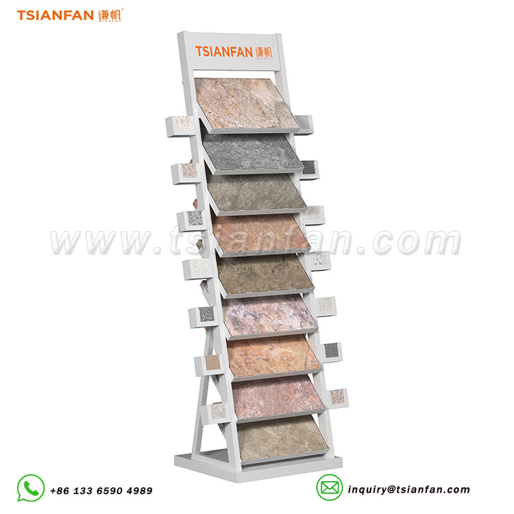 Innovative Stone Display Rack Custom Display Stand-SW340