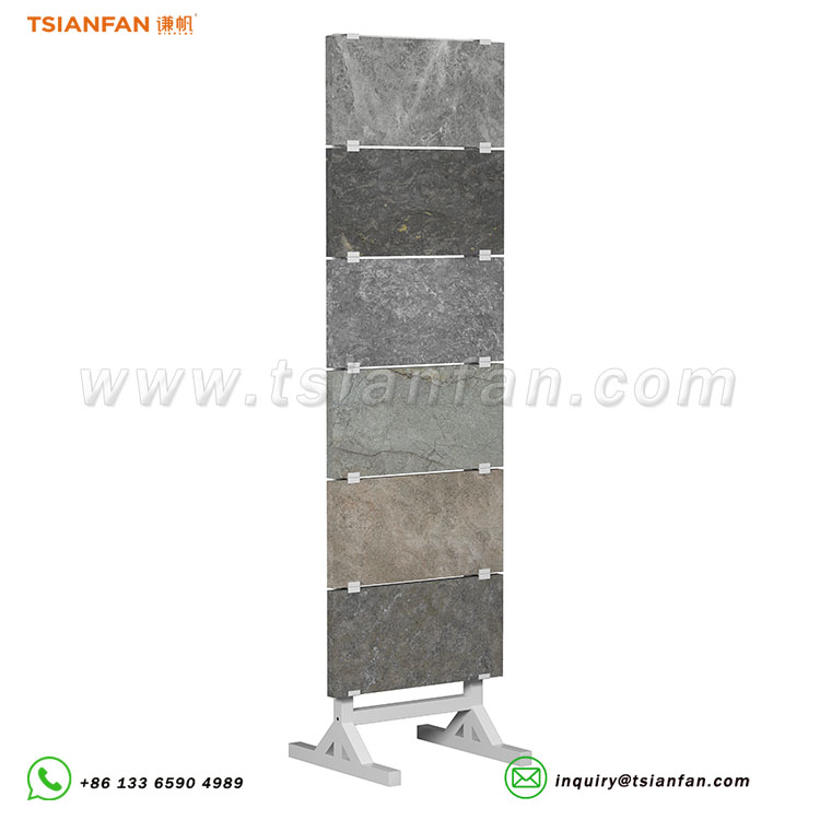 Granite display shelf quartz sample display stand-SW368