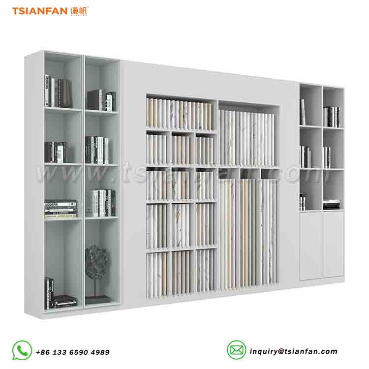 ceramic tile combination display stand stone display solution-CH055