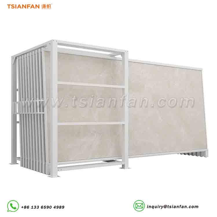 stone surface display premium quality freestanding racks-SD036