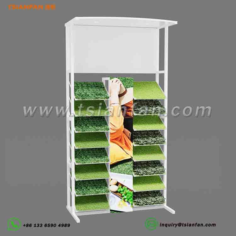 Artificial turf outdoor display rack anti-rust design frame-SZP030