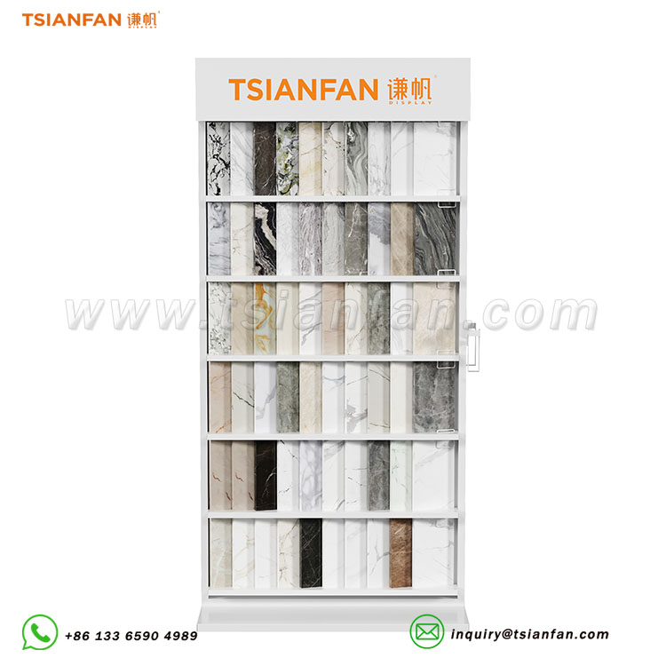 porcelain tile display stand 3