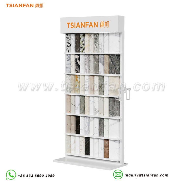 porcelain tile display stand 4